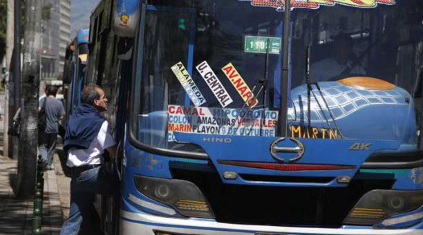 La paralización fue anunciada por los transportistas para las 00:00 del 4 de julio de 2017. Foto: Galo Paguay / ÚN