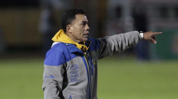 Xavier Rodríguez, estratega de la Selección Sub de Ecuador. Foto: Patricio Terán / ÚN
