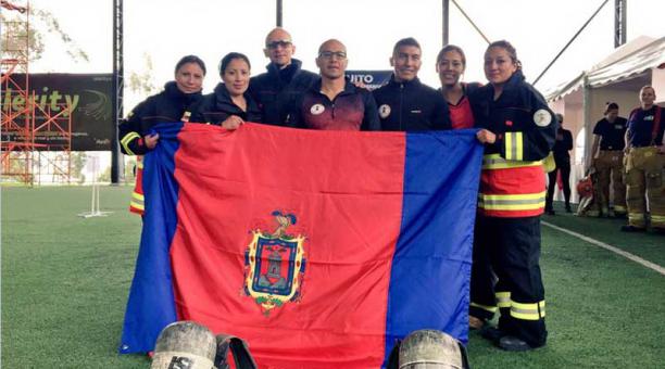 Foto: Cortesía de Cuerpo de Bomberos de Quito