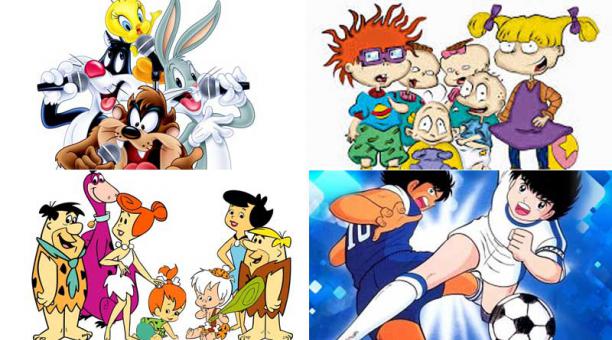 Series animadas que evocan a la niñez de los televidentes. Fotos: Internet.