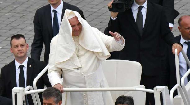 El papa Francisco en el Vaticano. Foto: AFP