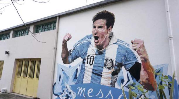 Lionel Messi. ídolo en Rosario