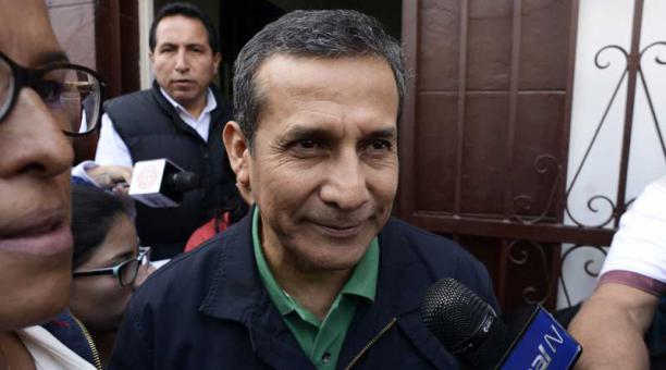 El expresidente de Perú Ollanta Humala se encuentra bajo prisión preventiva. Foto: EFE