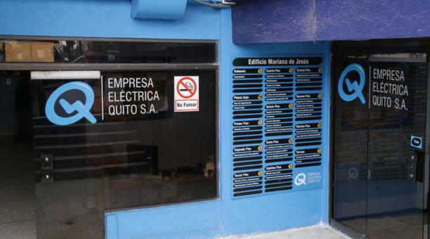 Un edificio de la empresa Electrica Quito. Foto: Referencial
