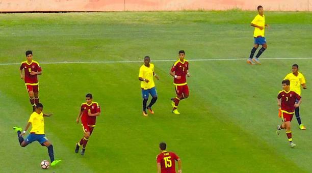 Foto de la selección Sub 15 de Ecuador. Foto: Cortesía Conmebol