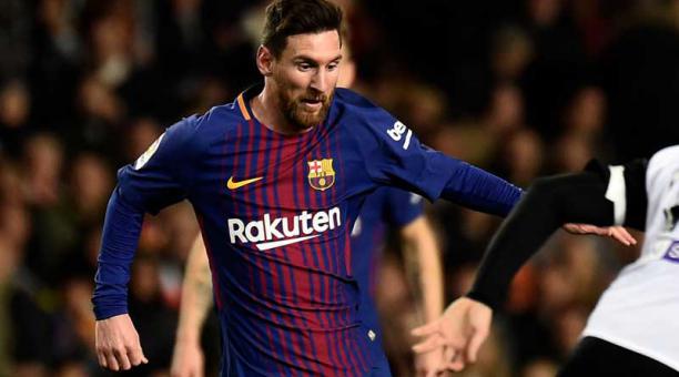 Lionel Messi  espera con ansias el sorteo de mañana.  Solo quiere que no le toque España. Foto: AFP