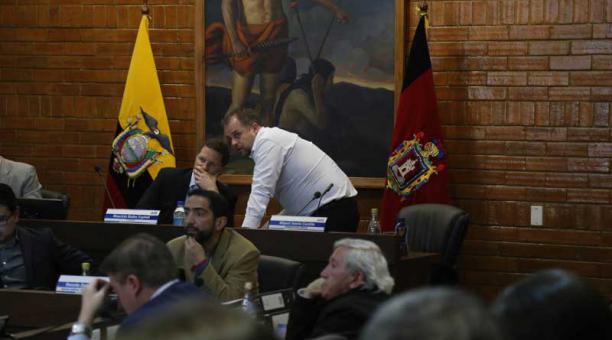 Concejo Metropolitano de Quito para aprobar el presupuesto del 2018