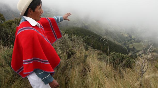 Emprendedores de Pilahuín ofertan comida, caminatas y lagunas a los turistas que llegan a la zona.