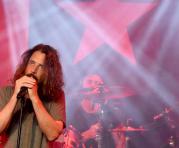Chris Cornell, vocalista de las bandas de rock alternativo (grunge) Audioslave y Soundgarden. Foto: AFP