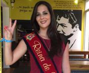 Sarah Garcés, reina de Quito, durante la presentación de la Campaña 'Soy Quito'. Foto: Eduardo Terán / ÚN