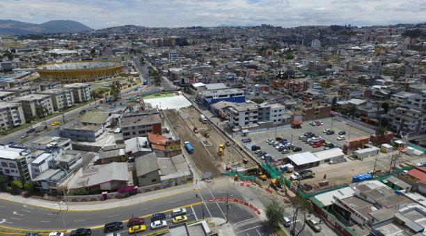 En el norte, hay puntos de trabajo del Metro como La Carolina, Jipijapa (sector de la foto) y la Pradera. Foto: Vicente Costales / EL COMERCIO