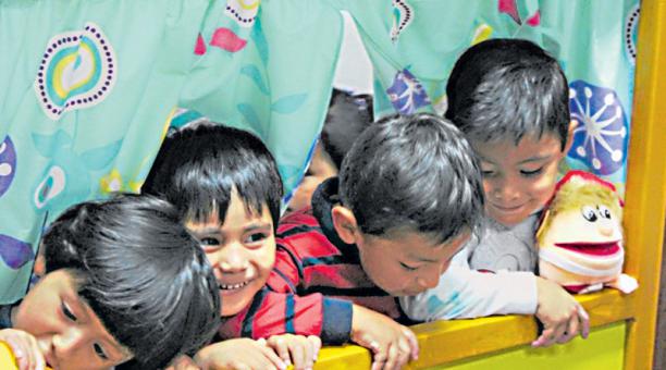 Más de 5 500 niños reciben atención integral en los Guagua Centros. Foto: Cortesía municipio