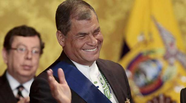El presidente Rafael Correa visitará Bolivia para celebrar el primer triunfo electoral de su homólogo Evo Morales. Foto: ÚN