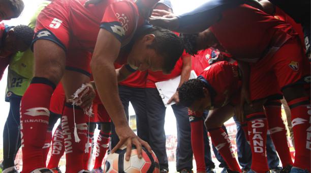 El Nacional debutará en Copa Libertadores ante Atlético Tucumán. Foto: Galo Paguay / ÚN