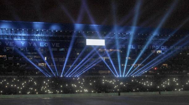 La reinauguracion del estadio george Capwell. Foto: Joffre Flores / ÚN