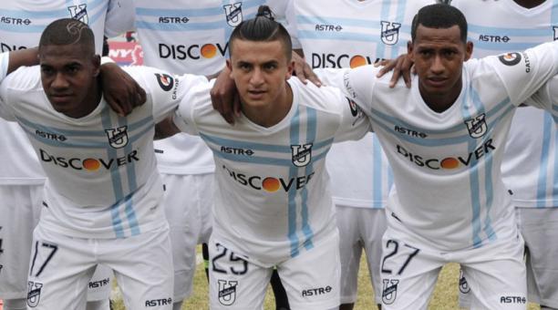 El ‘Pollo’ Andrés López (centro) lleva tres anotaciones en cinco partidos, este año.Foto: API