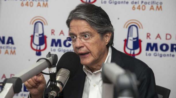 GUillermo Lasso relató el incidente en una entrevista con radio Morena. Foto: Enrique Pesantes