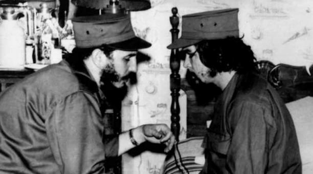Fidel Castro y 'Che' Guevara. Foto. Archivos