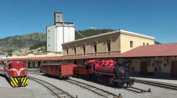 La llegada del tren a Chimbacalle el 25 de junio es la fecha elegida para su acta fundacional. Foto: Cortesía