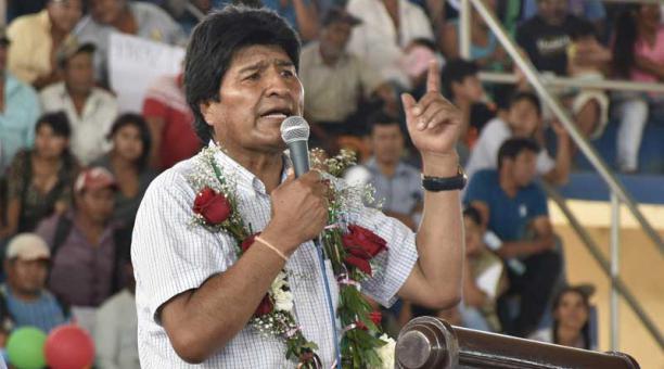 A Evo Morales, presidente de Bolivia, se le vinculó con el caso de un niño no reconocido. Las autoridades aclararon el hecho. Foto: EFE
