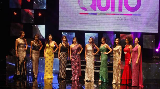 En año pasado fueron, al final de las entrevistas, ocho candidatas que se disputaron la corona de Quito. Foto: Archivo