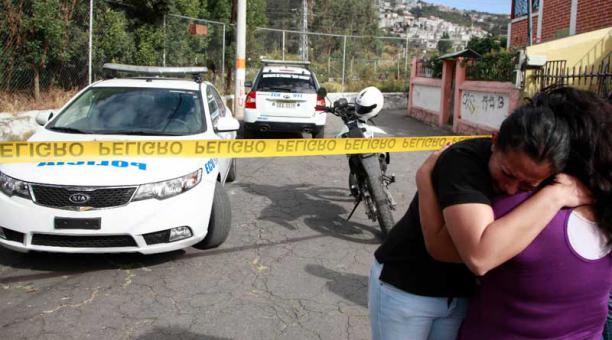 El viernes pasado fue encontrado el cuerpo de Daniela en Luluncoto. Paúl Rivas / ÚN