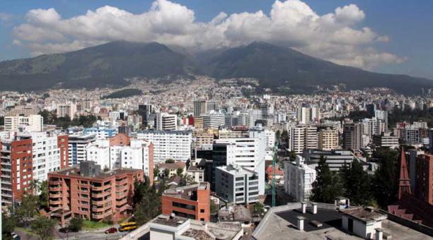 Una vista panorámica del norte de Quito. Foto: Referencial