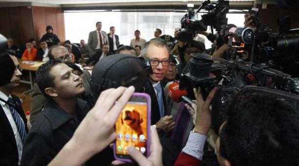 Glas es juzgado dentro del caso Odebrecht. Foto: Patricio Téran / ÚN