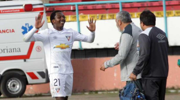 Djorkaeff Reasco se entrenó como goleador en la primera división del fútbol ecuatoriano. Foto: API