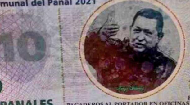 Un 'Panal'  equivale a 5 000 bolívares, poco más de un dólar al cambio oficial. Foto: Tomada de la cuenta Twitter Comuna El Panal 2021