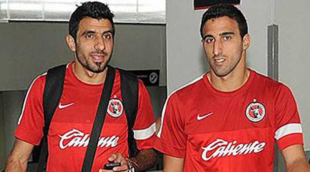 Los hermanos argentinos Hernán y Cristian Pellerano quieren triunfar en el fútbol ecuatoriano. Foto: Twitter