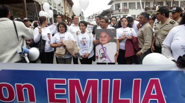 El pasado 18 de diciembre del 2017 familiares y amigos de Emilia Benavides realizaron un a marcha para pedir justicia. Foto: archivo ÚN
