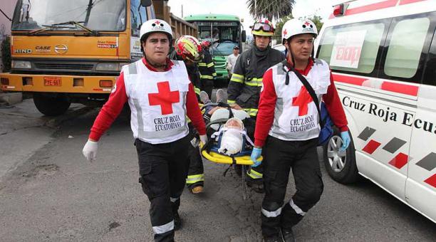 Los heridos fueron trasladados a distintas casas de salud. Foto: Eduardo Terán / ÚN