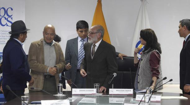 El Consejo Transitorio sesionará en Manabí. Foto: Vicente costales / ÚN