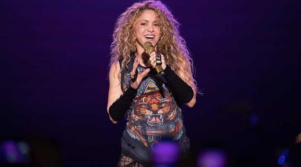 Shakira daba un concierto mientras unos pillos se metieron a su casa. Foto: AFP