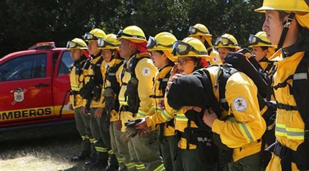 Ayer,  9 de julio del 2018, se presentó Plan de prevención y respuesta a incendios forestales en el Distrito. Foto: cortesía Municipio de Quito
