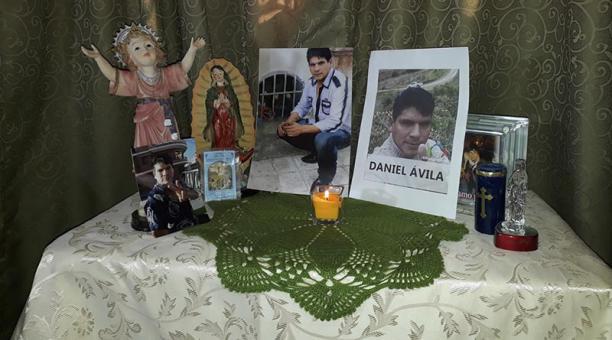 Desde la desaparición de Daniel Ávila, la familia en Gualaceo estuvo pendiente de su búsqueda. Foto: cortesía