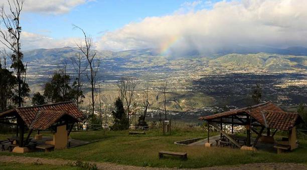 Del Parque Metropolitano del Sur hay una vista impresionante. Foto: cortesía Municipio de Quito