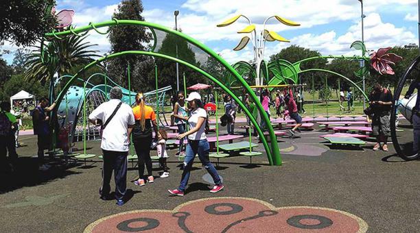 Este 7 de agosto se cerrarán los juegos infantiles de La Carolina, ubicados entre Amazonas y Portugal. Foto: cortesía Municipio de Quito