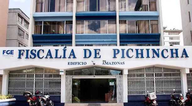 En la Fiscalía de Pichincha se investiga el caso. Foto: Twitter Fiscalía