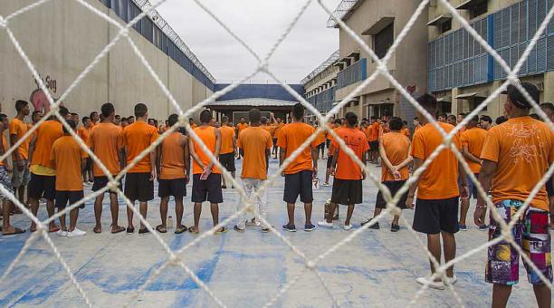 La muerte del privado de libertad se produjo en la penitenciaría de Guayaquil. Foto: Enrique Pesantes / ÚN