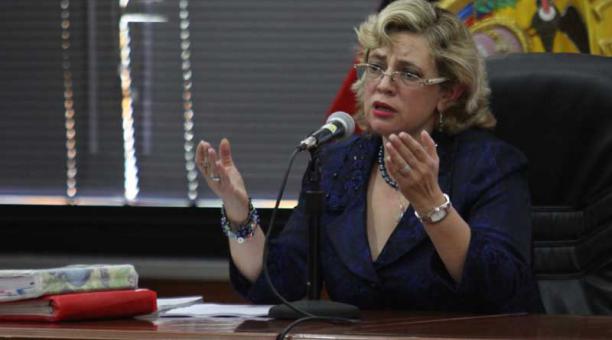 La jueza Daniella Camacho afirma que le tomó 40 días de análisis llegar a la decisión anunciada ayer. Foto: Julio Estrella / ÚN