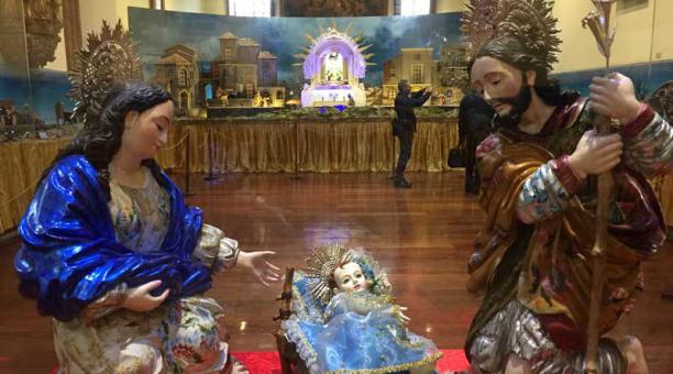 La exposición de belenes del convento de San Francisco arrancará desde el  8 de diciembre. Foto: ÚN