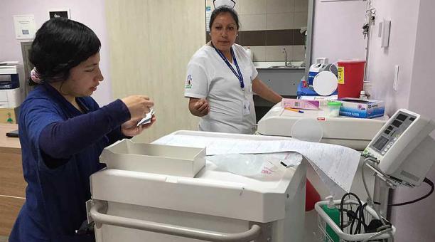 En el hospital General Quito Sur se implementan servicios. Foto: Ana Guerrero / ÚN