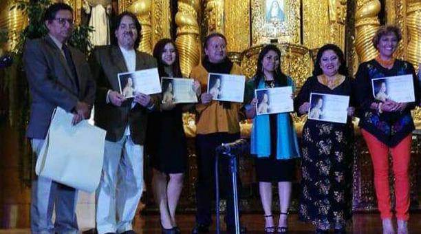 Los participantes fueron reconocidos el sábado 5 de enero del 2019 en la iglesia de La Compañía, en el Centro. Foto: cortesía Antonio Godoy