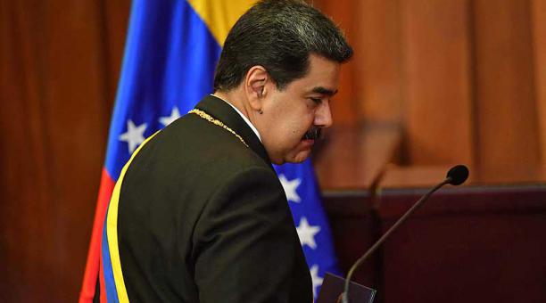 Ecuador fue uno de los 19 países que votó a favor de resolución que declara “la ilegitimidad del nuevo periodo de Nicolás Maduro que se inició el 10 de enero”. Foto: AFP