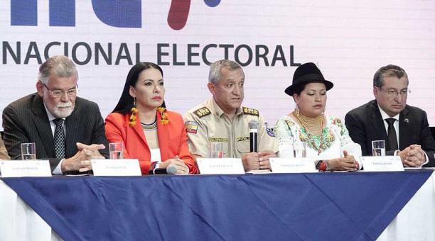 Pasado el mediodía de este 24 de marzo del 2019, el CNE presentó un segundo reporte sobre el desarrollo de la jornada electoral. Foto: Twitter CNE