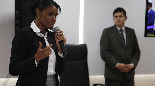 La nueva Fiscal General, Diana Salazar, obtuvo la mejor calificación en el concurso de méritos: 88,17. Foto: Galo Paguay / ÚN