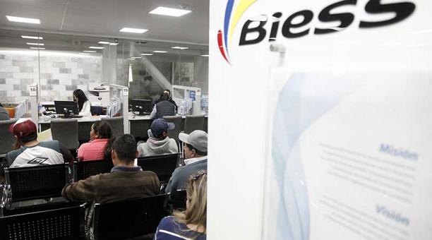 En las oficinas del Biess, en la plataforma norte, el afiliado puede hacer consultas. Foto: archivo / ÚN