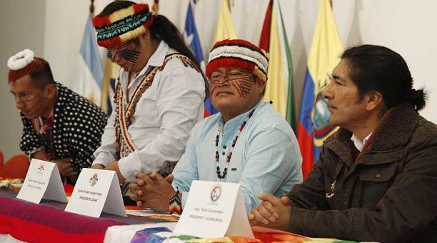 Dirigentes indígenas durante la convención que se realizó a finales de agosto del 2019. Foto: archivo / ÚN